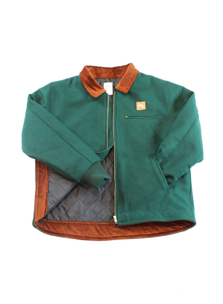 Forest Green Wool VOLGAR Jacket